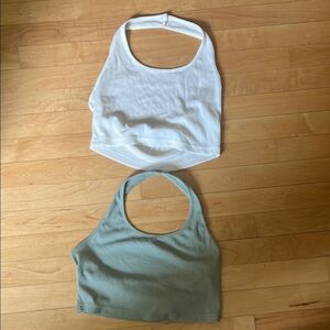 SHEIN White Ribbed Top